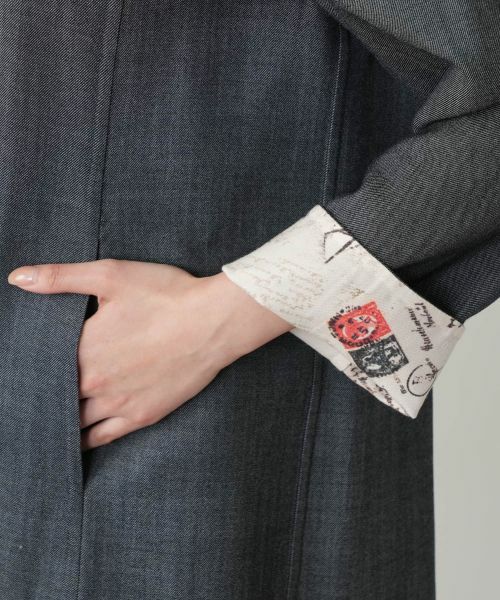 Leilian PLUS HOUSE / レリアンプラスハウス その他アウター | 【店舗人気】ステンカラーショートコート【Leilian WHITE LABEL】 | 詳細12