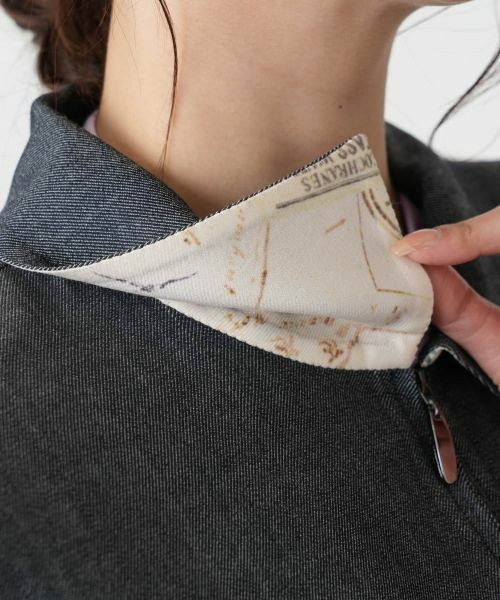 Leilian PLUS HOUSE / レリアンプラスハウス その他アウター | 【店舗人気】ステンカラーショートコート【Leilian WHITE LABEL】 | 詳細13