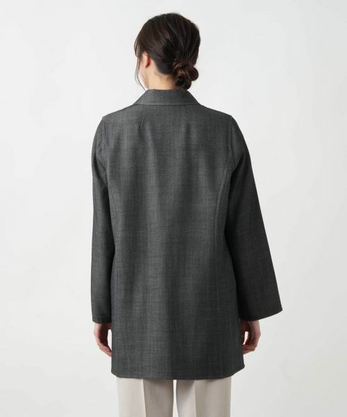 Leilian PLUS HOUSE / レリアンプラスハウス その他アウター | 【店舗人気】ステンカラーショートコート【Leilian WHITE LABEL】 | 詳細6