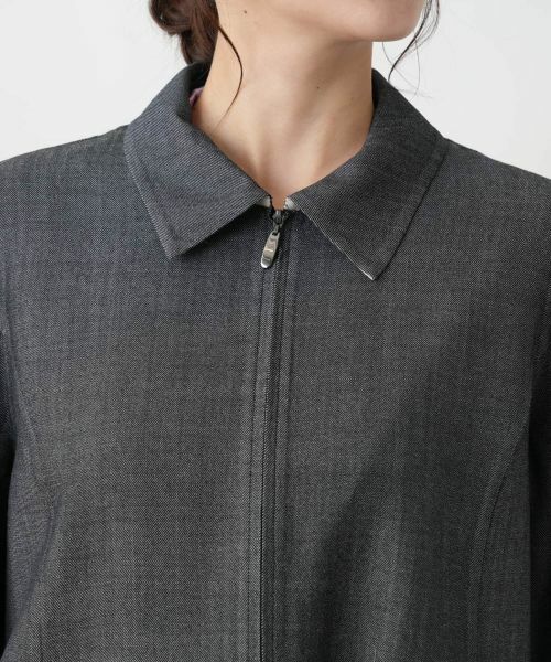 Leilian PLUS HOUSE / レリアンプラスハウス その他アウター | 【店舗人気】ステンカラーショートコート【Leilian WHITE LABEL】 | 詳細7