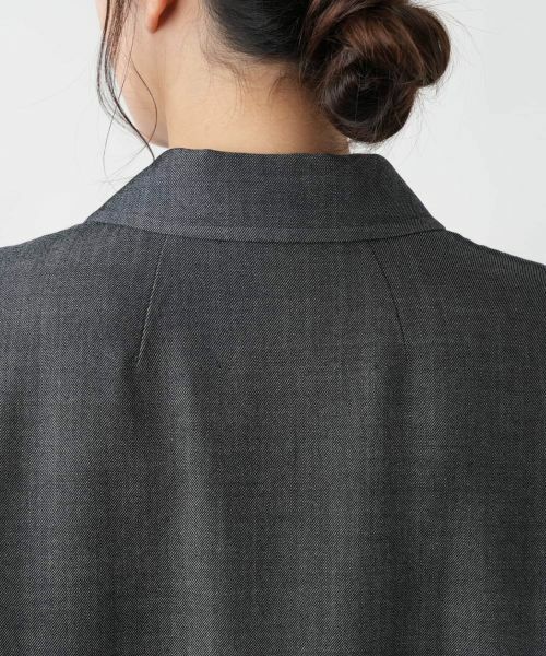 Leilian PLUS HOUSE / レリアンプラスハウス その他アウター | 【店舗人気】ステンカラーショートコート【Leilian WHITE LABEL】 | 詳細8