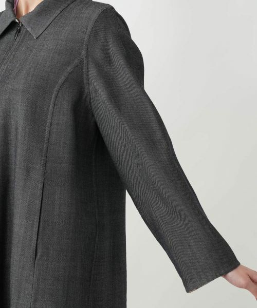 Leilian PLUS HOUSE / レリアンプラスハウス その他アウター | 【店舗人気】ステンカラーショートコート【Leilian WHITE LABEL】 | 詳細9