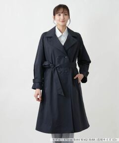 Leilian PLUS HOUSE / レリアンプラスハウス その他アウター | 【店舗人気】オープンカラートレンチコート【セレモニー】【Leilian WHITE LABEL】