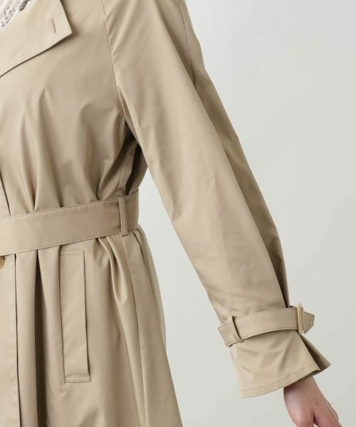 Leilian PLUS HOUSE / レリアンプラスハウス その他アウター | 【店舗人気】オープンカラートレンチコート【セレモニー】【Leilian WHITE LABEL】 | 詳細14