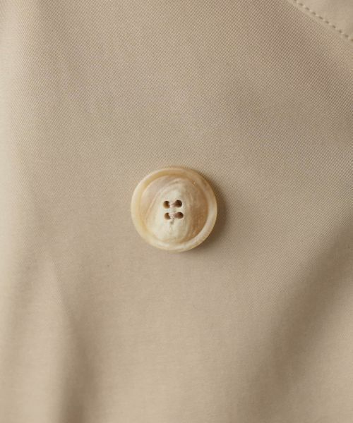 Leilian PLUS HOUSE / レリアンプラスハウス その他アウター | 【店舗人気】オープンカラートレンチコート【セレモニー】【Leilian WHITE LABEL】 | 詳細18