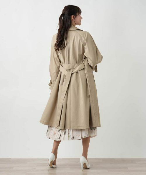 Leilian PLUS HOUSE / レリアンプラスハウス その他アウター | 【店舗人気】オープンカラートレンチコート【セレモニー】【Leilian WHITE LABEL】 | 詳細6