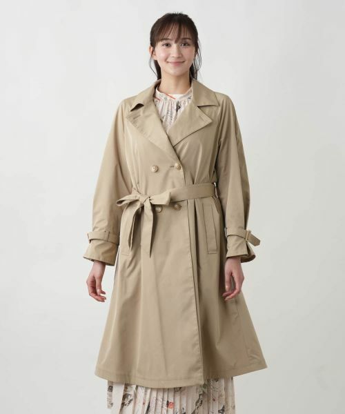Leilian PLUS HOUSE / レリアンプラスハウス その他アウター | 【店舗人気】オープンカラートレンチコート【セレモニー】【Leilian WHITE LABEL】 | 詳細8