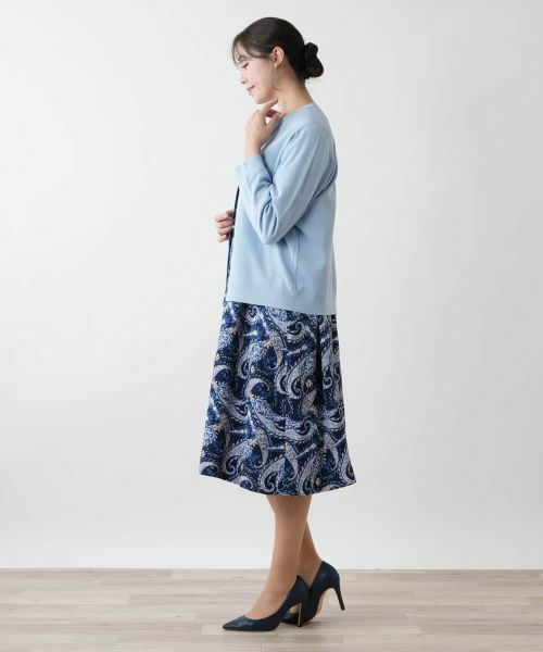 Leilian PLUS HOUSE / レリアンプラスハウス カーディガン・ボレロ | 【店舗人気】クルーネックカーディガン | 詳細2