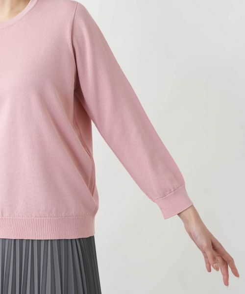 Leilian PLUS HOUSE / レリアンプラスハウス ニット・セーター | 【店舗人気】クルーネックニット | 詳細12