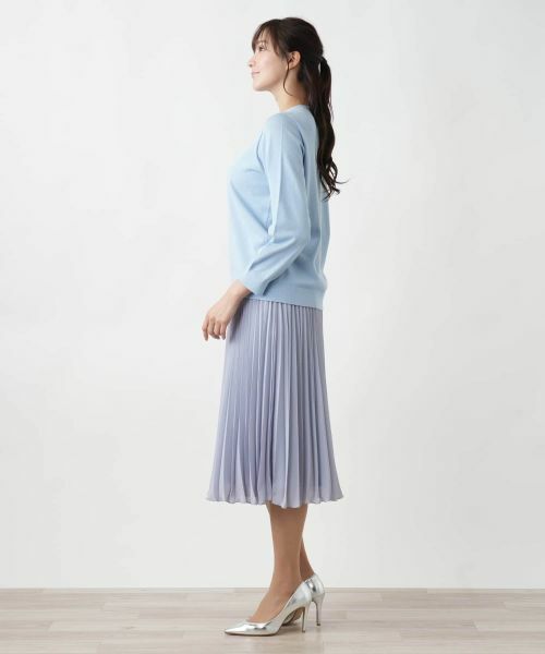 Leilian PLUS HOUSE / レリアンプラスハウス ニット・セーター | 【店舗人気】クルーネックニット | 詳細2