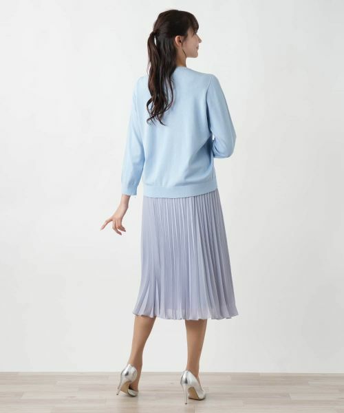 Leilian PLUS HOUSE / レリアンプラスハウス ニット・セーター | 【店舗人気】クルーネックニット | 詳細3