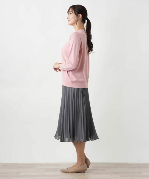 Leilian PLUS HOUSE / レリアンプラスハウス ニット・セーター | 【店舗人気】クルーネックニット | 詳細5