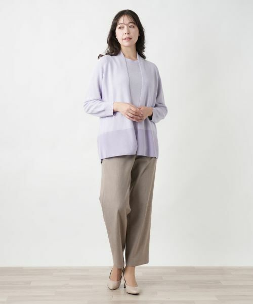 Leilian PLUS HOUSE / レリアンプラスハウス カーディガン・ボレロ | 【店舗人気】グラデーションカラーカ−ディガン | 詳細1