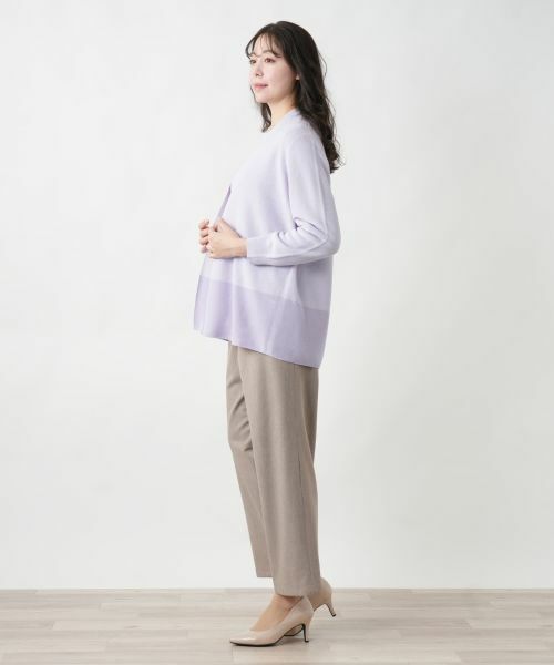 Leilian PLUS HOUSE / レリアンプラスハウス カーディガン・ボレロ | 【店舗人気】グラデーションカラーカ−ディガン | 詳細2