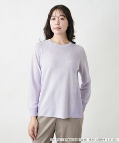 Leilian PLUS HOUSE / レリアンプラスハウス ニット・セーター | 【店舗人気】洗えるニット