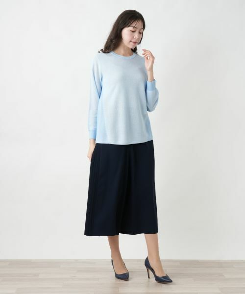 Leilian PLUS HOUSE / レリアンプラスハウス ニット・セーター | 【店舗人気】洗えるニット | 詳細1