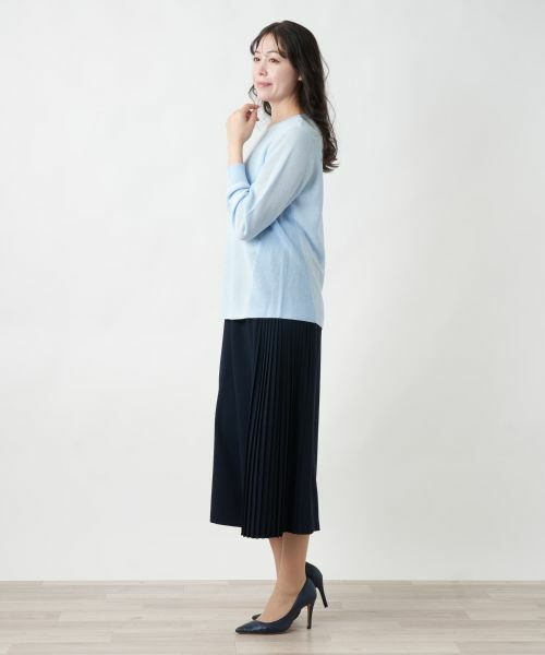 Leilian PLUS HOUSE / レリアンプラスハウス ニット・セーター | 【店舗人気】洗えるニット | 詳細2