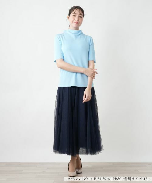 Leilian PLUS HOUSE / レリアンプラスハウス ニット・セーター | ハイネックニット | 詳細1