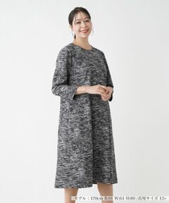 Leilian PLUS HOUSE / レリアンプラスハウス ドレス | 【店舗人気】フレアワンピース【Leilian WHITE LABEL】