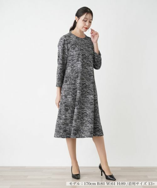 Leilian PLUS HOUSE / レリアンプラスハウス ドレス | 【店舗人気】フレアワンピース【Leilian WHITE LABEL】 | 詳細5