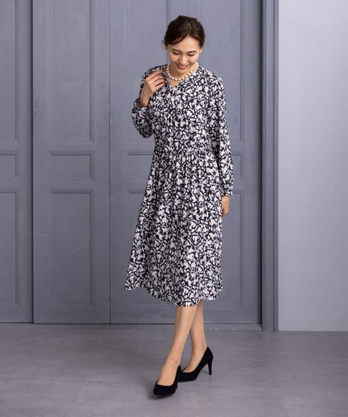 Leilian PLUS HOUSE / レリアンプラスハウス ドレス | 【店舗人気】洗えるワンピース【セレモニースタイル】 | 詳細1