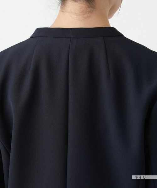 Leilian PLUS HOUSE / レリアンプラスハウス テーラードジャケット | 【店舗人気】ノーカラージャケット【Leilian WHITE LABEL】 | 詳細11