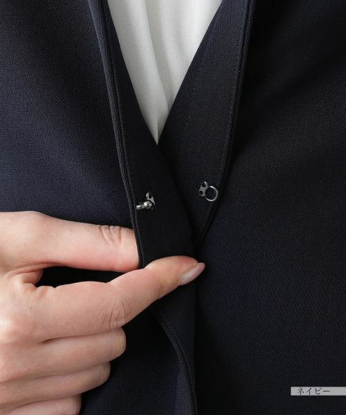 Leilian PLUS HOUSE / レリアンプラスハウス テーラードジャケット | 【店舗人気】ノーカラージャケット【Leilian WHITE LABEL】 | 詳細12