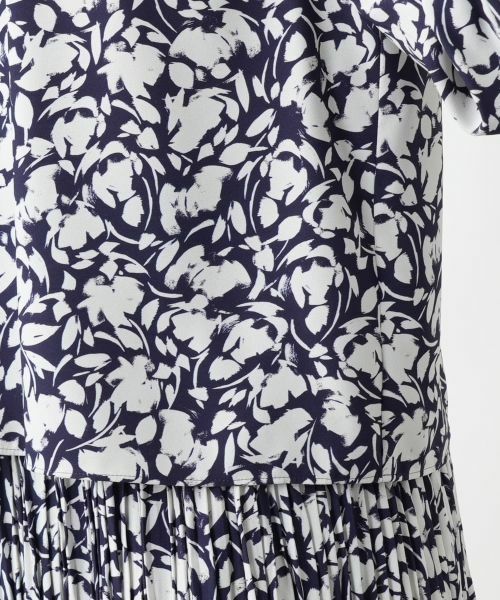 Leilian PLUS HOUSE / レリアンプラスハウス シャツ・ブラウス | 【店舗人気】フラワー柄リボンブラウス【Leilian WHITE LABEL】 | 詳細13