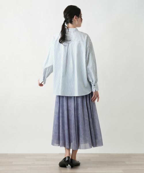 Leilian PLUS HOUSE / レリアンプラスハウス ミニ・ひざ丈スカート | 【店舗人気】フレアスカート【Leilian WHITE LABEL】 | 詳細3