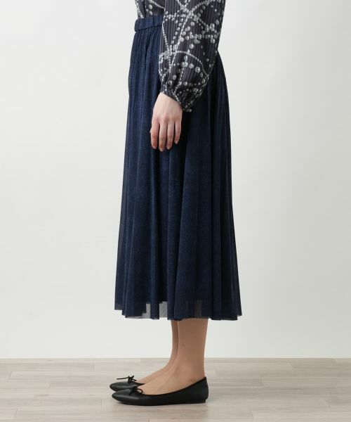 Leilian PLUS HOUSE / レリアンプラスハウス ミニ・ひざ丈スカート | 【店舗人気】フレアスカート【Leilian WHITE LABEL】 | 詳細8