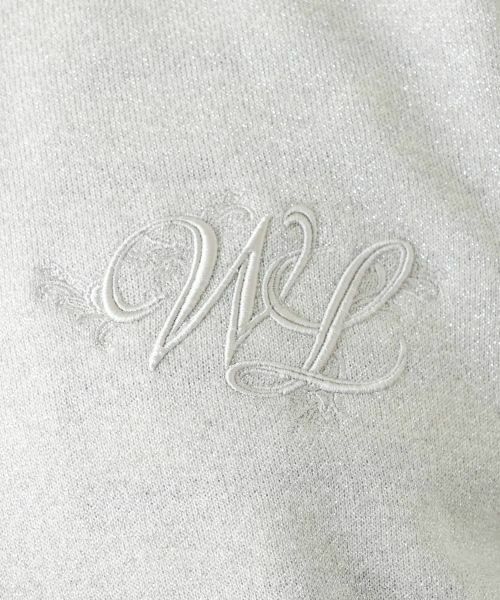 Leilian PLUS HOUSE / レリアンプラスハウス スウェット | 【店舗人気】ラメジップパーカ【Leilian WHITE LABEL】 | 詳細13