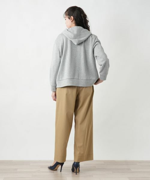 Leilian PLUS HOUSE / レリアンプラスハウス スウェット | 【店舗人気】ラメジップパーカ【Leilian WHITE LABEL】 | 詳細3