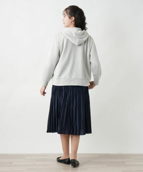 Leilian PLUS HOUSE / レリアンプラスハウス スウェット | 【店舗人気】ラメジップパーカ【Leilian WHITE LABEL】 | 詳細6