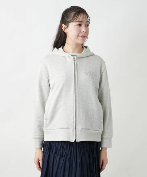 Leilian PLUS HOUSE / レリアンプラスハウス スウェット | 【店舗人気】ラメジップパーカ【Leilian WHITE LABEL】 | 詳細7