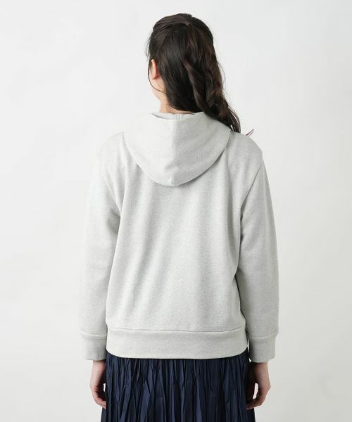 Leilian PLUS HOUSE / レリアンプラスハウス スウェット | 【店舗人気】ラメジップパーカ【Leilian WHITE LABEL】 | 詳細9