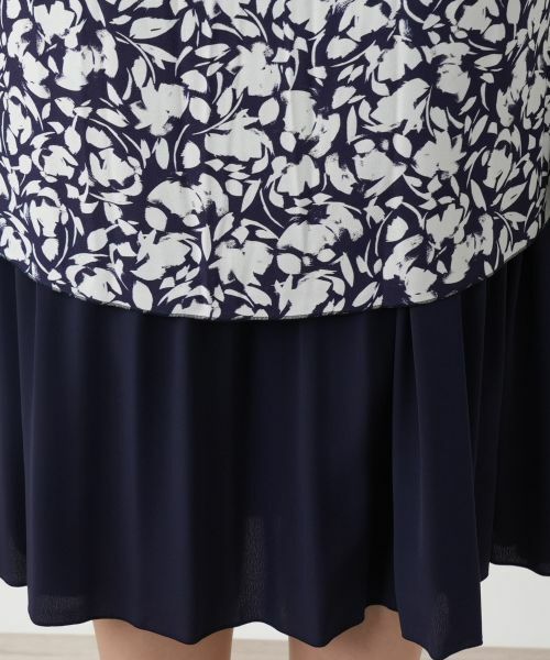 Leilian PLUS HOUSE / レリアンプラスハウス ロング・マキシ丈スカート | 【店舗人気】プリントプリーツスカート【Leilian WHITE LABEL】 | 詳細14