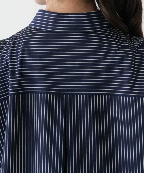 Leilian PLUS HOUSE / レリアンプラスハウス シャツ・ブラウス | 【店舗人気】刺繍ストライプシャツ | 詳細11