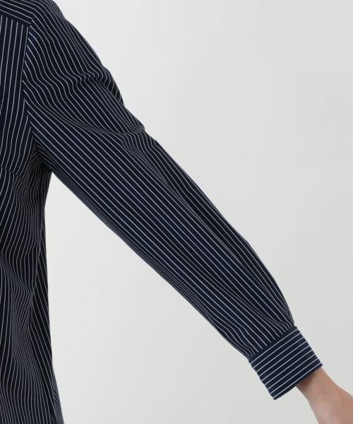 Leilian PLUS HOUSE / レリアンプラスハウス シャツ・ブラウス | 【店舗人気】刺繍ストライプシャツ | 詳細12