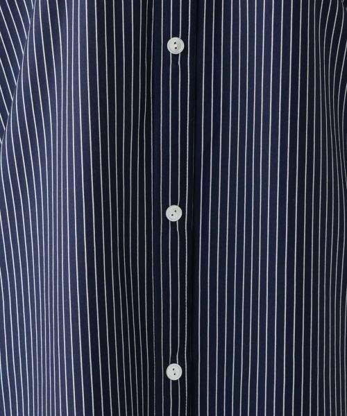 Leilian PLUS HOUSE / レリアンプラスハウス シャツ・ブラウス | 【店舗人気】刺繍ストライプシャツ | 詳細15