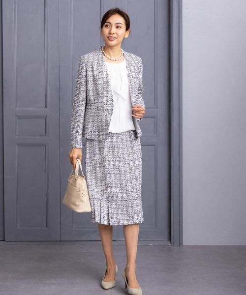 Leilian PLUS HOUSE / レリアンプラスハウス テーラードジャケット | ノーカラージャケット【セレモニー】 | 詳細2