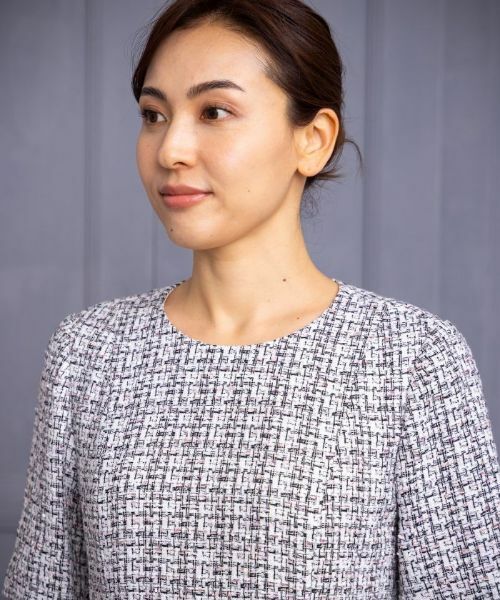 Leilian PLUS HOUSE / レリアンプラスハウス ドレス | 【店舗人気】ツイードワンピース【セレモニー】 | 詳細10