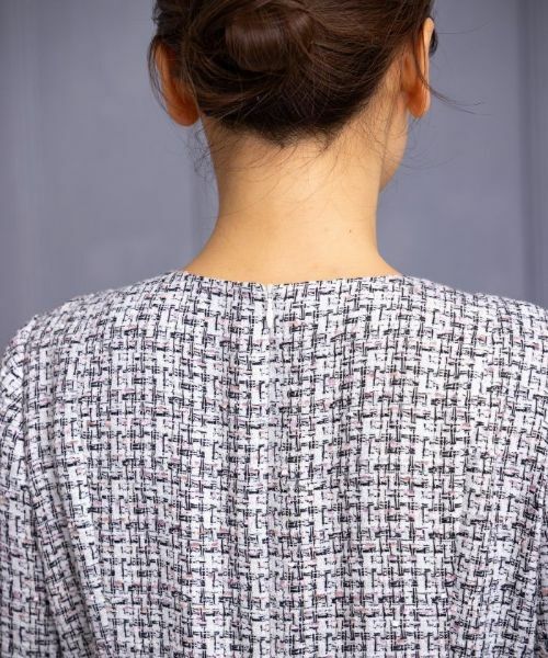 Leilian PLUS HOUSE / レリアンプラスハウス ドレス | 【店舗人気】ツイードワンピース【セレモニー】 | 詳細14