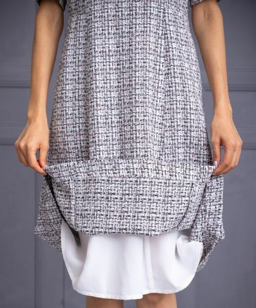 Leilian PLUS HOUSE / レリアンプラスハウス ドレス | 【店舗人気】ツイードワンピース【セレモニー】 | 詳細16