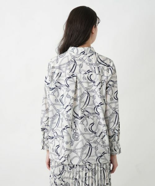 Leilian PLUS HOUSE / レリアンプラスハウス シャツ・ブラウス | 【店舗人気】プリントブラウス | 詳細10