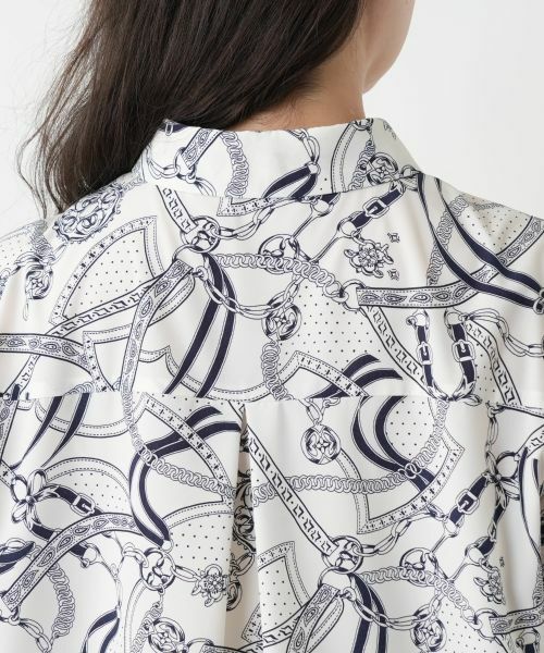 Leilian PLUS HOUSE / レリアンプラスハウス シャツ・ブラウス | 【店舗人気】プリントブラウス | 詳細12