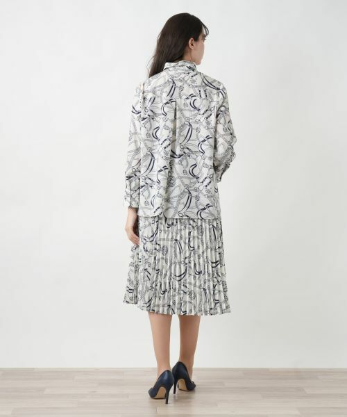 Leilian PLUS HOUSE / レリアンプラスハウス シャツ・ブラウス | 【店舗人気】プリントブラウス | 詳細7