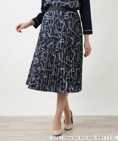 Leilian PLUS HOUSE / レリアンプラスハウス ロング・マキシ丈スカート | 【店舗人気】プリ−ツスカ−ト