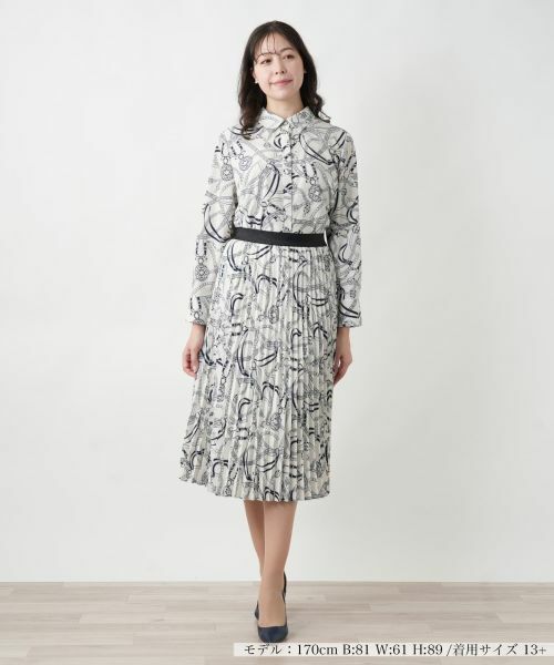 Leilian PLUS HOUSE / レリアンプラスハウス ロング・マキシ丈スカート | 【店舗人気】プリ−ツスカ−ト | 詳細4