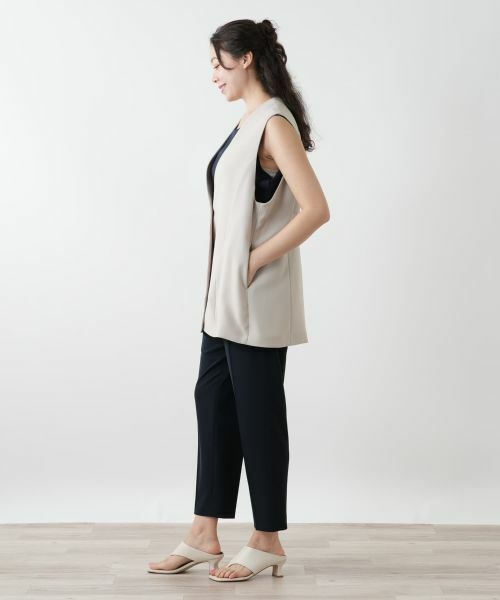 Leilian PLUS HOUSE / レリアンプラスハウス テーラードジャケット | 【店舗人気】ロングベスト | 詳細5