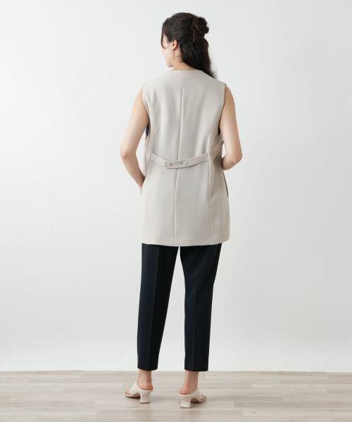 Leilian PLUS HOUSE / レリアンプラスハウス テーラードジャケット | 【店舗人気】ロングベスト | 詳細6